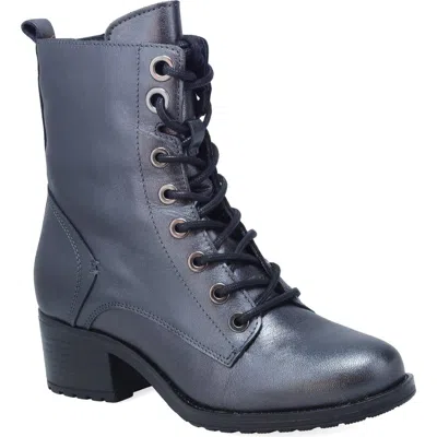 Miz Mooz Juke Lace Up Bootie In Gray