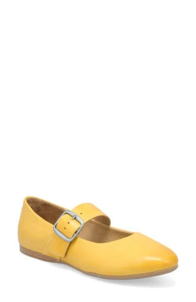 Miz Mooz Kaity Mary Jane Flat In Yellow