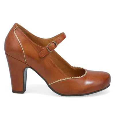 Miz Mooz Kettle Mary Jane Pumps In Brown
