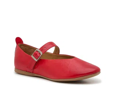 Miz Mooz Kiki Mary Jane Flat In Red