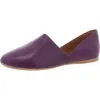 Miz Mooz Kimmy Womens Padded Insole Slip On Flats In Purple