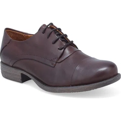 Miz Mooz Letty Oxford Flat In Brown
