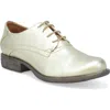 Miz Mooz Letty Oxford Flat In Gold