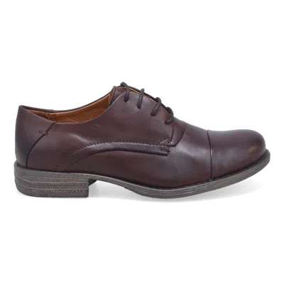 Miz Mooz Letty Wide Oxfords In Brown