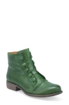 Miz Mooz Louise Block Heel Bootie In Green