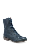 Miz Mooz Lukas Lace-up Bootie In Blue