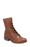 Miz Mooz Lukas Lace-up Bootie In Brown