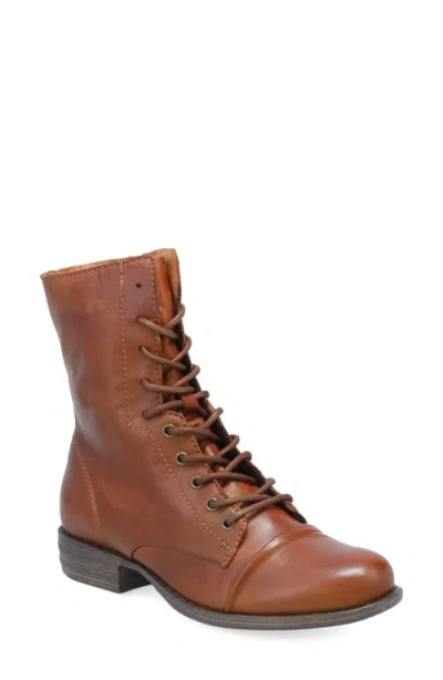 Miz Mooz Lukas Lace-up Bootie In Brown