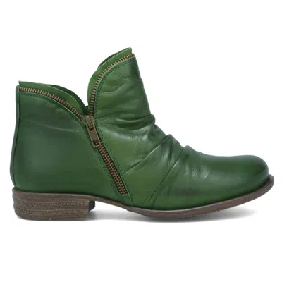 Miz Mooz Luna Ankle Bootie In Green