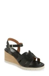 Miz Mooz Mackenzie Wedge Sandal In Black