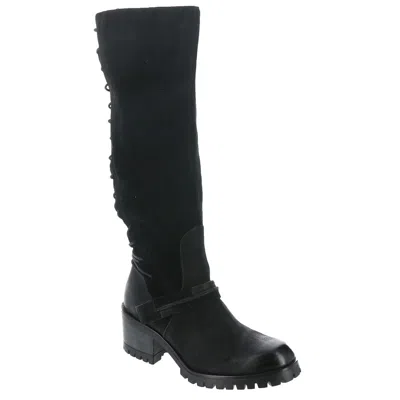Pre-owned Miz Mooz Mayer Women's Boot In Black