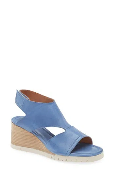 Miz Mooz Meredyth Wedge Sandal In Cobalt