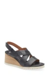 Miz Mooz Morgana Wedge Sandal In Black