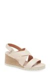 Miz Mooz Morgana Wedge Sandal In Cream