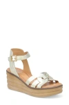 Miz Mooz Ozzie Platform Wedge Sandal In Champagne