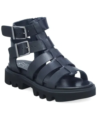 Miz Mooz Panthea Leather Sandal In Black