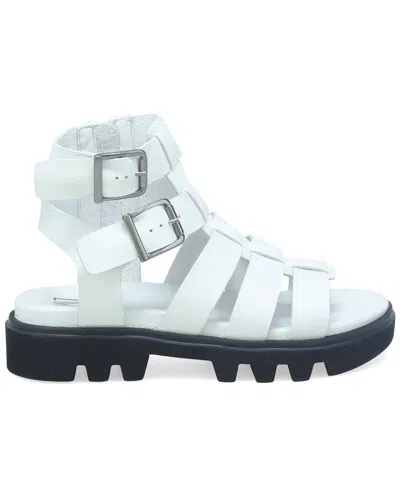 Miz Mooz Panthea Leather Sandal In White