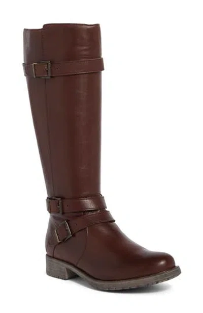 Miz Mooz Payson Tall Leather Boot In Brown