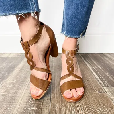 Miz Mooz Pixie Sandal In Brandy In Brown