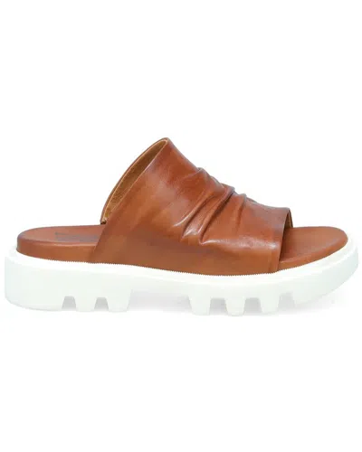 Miz Mooz Plymouth Leather Sandal In Red