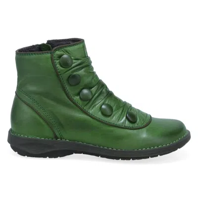 Miz Mooz Pumpkin Ankle Bootie In Green