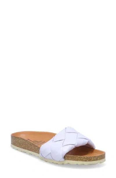 Miz Mooz Rope Braided Slide Sandal In Lilac