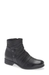 Miz Mooz Sallie Scrunch Leather Boot In Multi