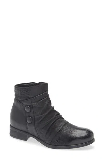 Miz Mooz Sallie Scrunch Leather Boot In Multi