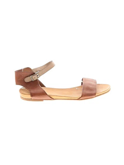 Pre-owned Miz Mooz Sandals In Brown