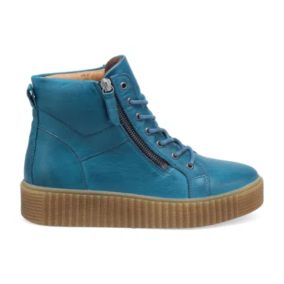 Miz Mooz Saphire Platform Sneaker In Blue