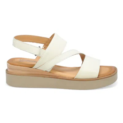 Miz Mooz Shorey Platform Sandal In White