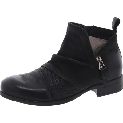 Miz Mooz Slinky Womens Casual Slip On Shooties In Black