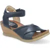 Miz Mooz Sofie Wedge Sandal In Black