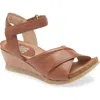 Miz Mooz Sofie Wedge Sandal In Brandy