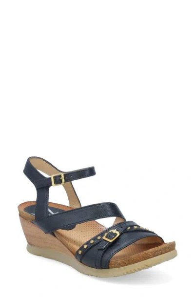 Miz Mooz Sophee Wedge Sandal In Black