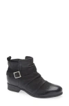 Miz Mooz Suzy Scrunch Leather Boot In Black