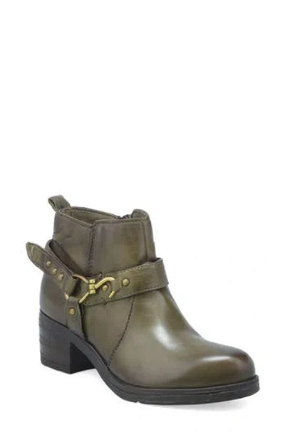 Miz Mooz Sydni Western Bootie In Green