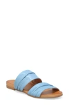 Miz Mooz Tevin Slide Sandal In Blue