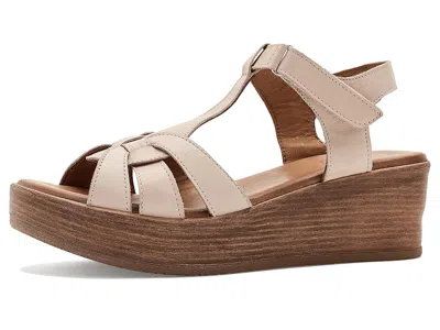 Miz Mooz Wilder Wedge Sandals Women's Wedge Shoes Latte: Eu 39 (us Women's 8.5-9) B - Medium In Neutral