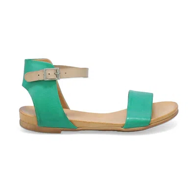 Miz Mooz Alanis Flat Sandal In Emerald