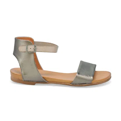 Miz Mooz Women's Alanis Sandal In Pewter In Multi
