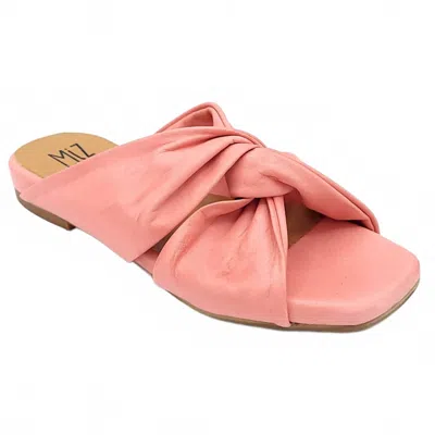Miz Mooz Women Paparazzi Twist Sandal In Azalea In Pink