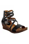 Miz Mooz Women's Shay Sandal In Black In Black