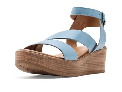Miz Mooz Wynter Wedge Sandals Women's Wedge Shoes Jeans: Eu 38 (us Women's 7.5-8) B - Medium In Blue