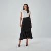 Mizalle Skirt Black In Black