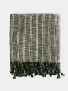 Mizar & Alcor Basil Handwoven Linen And Cotton Towels (set Of 2)