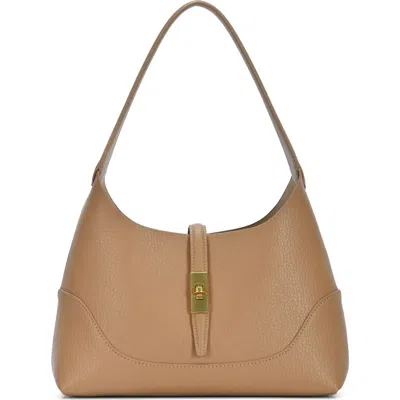 Miztique Buckle Shoulder Bag In Brown