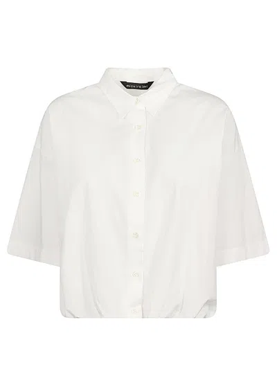 Mizuiro Cotton Shirt In White