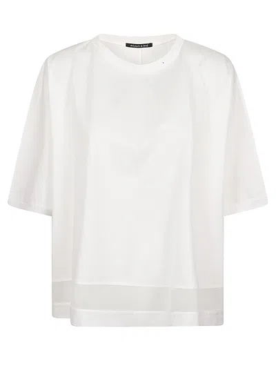Mizuiro Cotton T Shirt In White