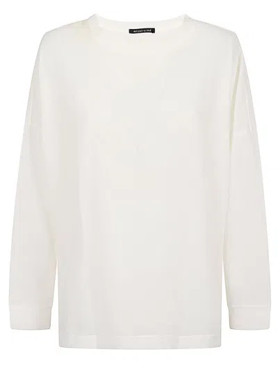 Mizuiro Crewneck Sweater In White